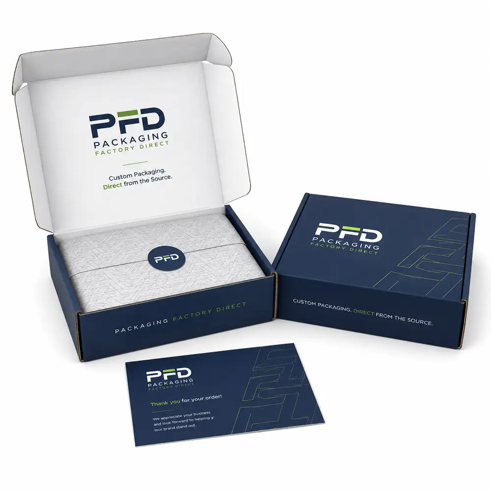 Branded Thank You Cards and Insert Cards for Ecommerce Packaging