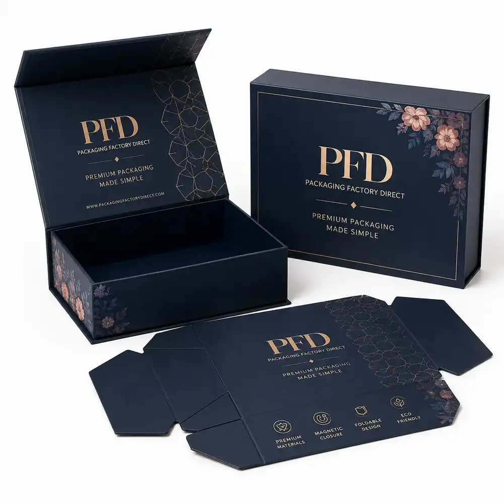 Foldable Magnetic Boxes